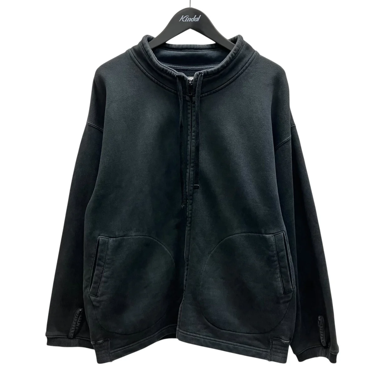 MOCK NECK SWEAT ZIP UPジップアップスウェット