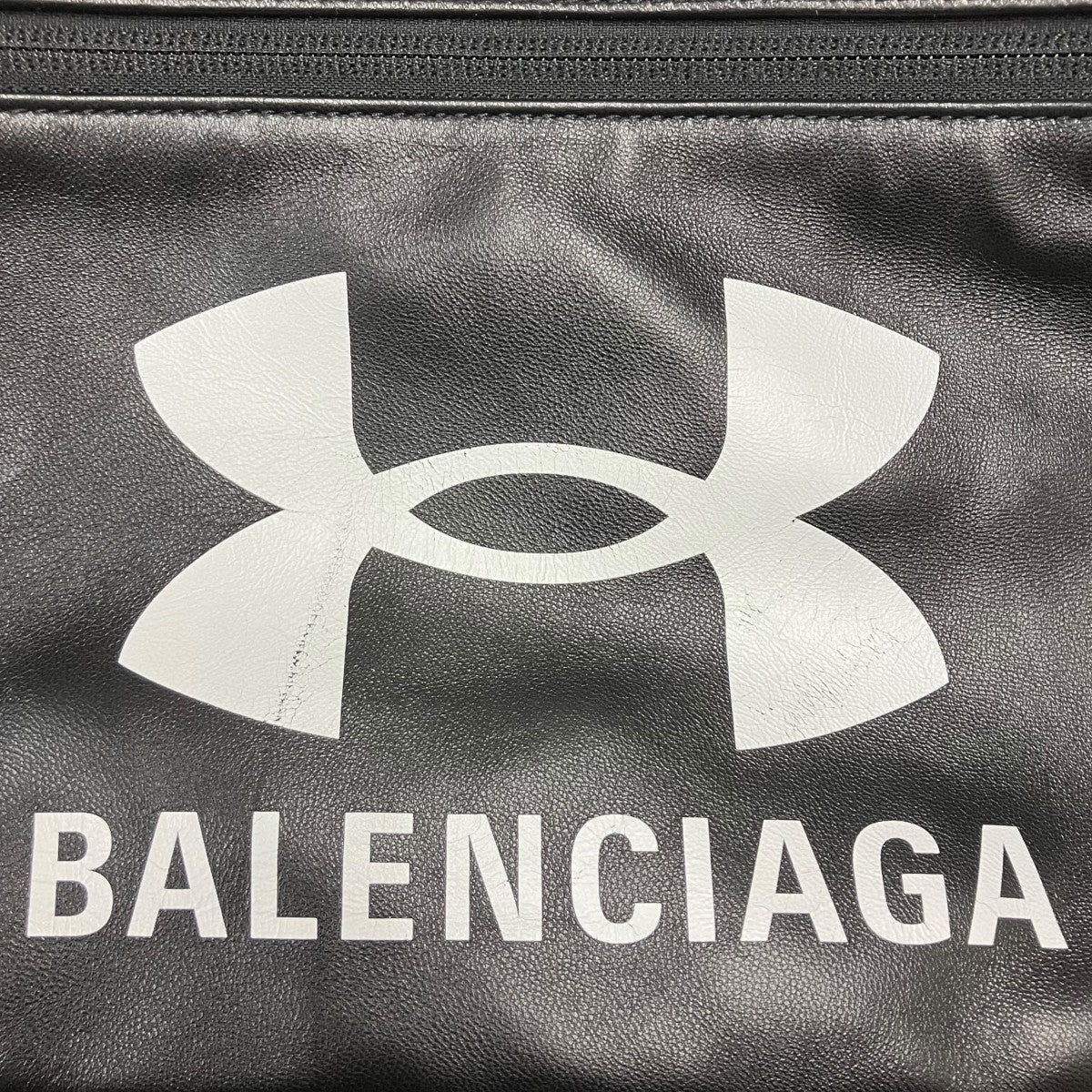GYM BAG SMOOTH GLAMOUR LATHER BG BLACK レザージムバッグ - Image 10