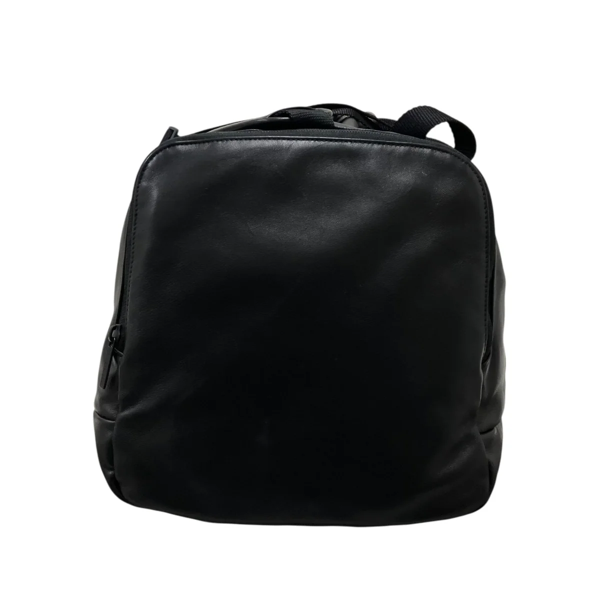 GYM BAG SMOOTH GLAMOUR LATHER BG BLACK レザージムバッグ - Image 2