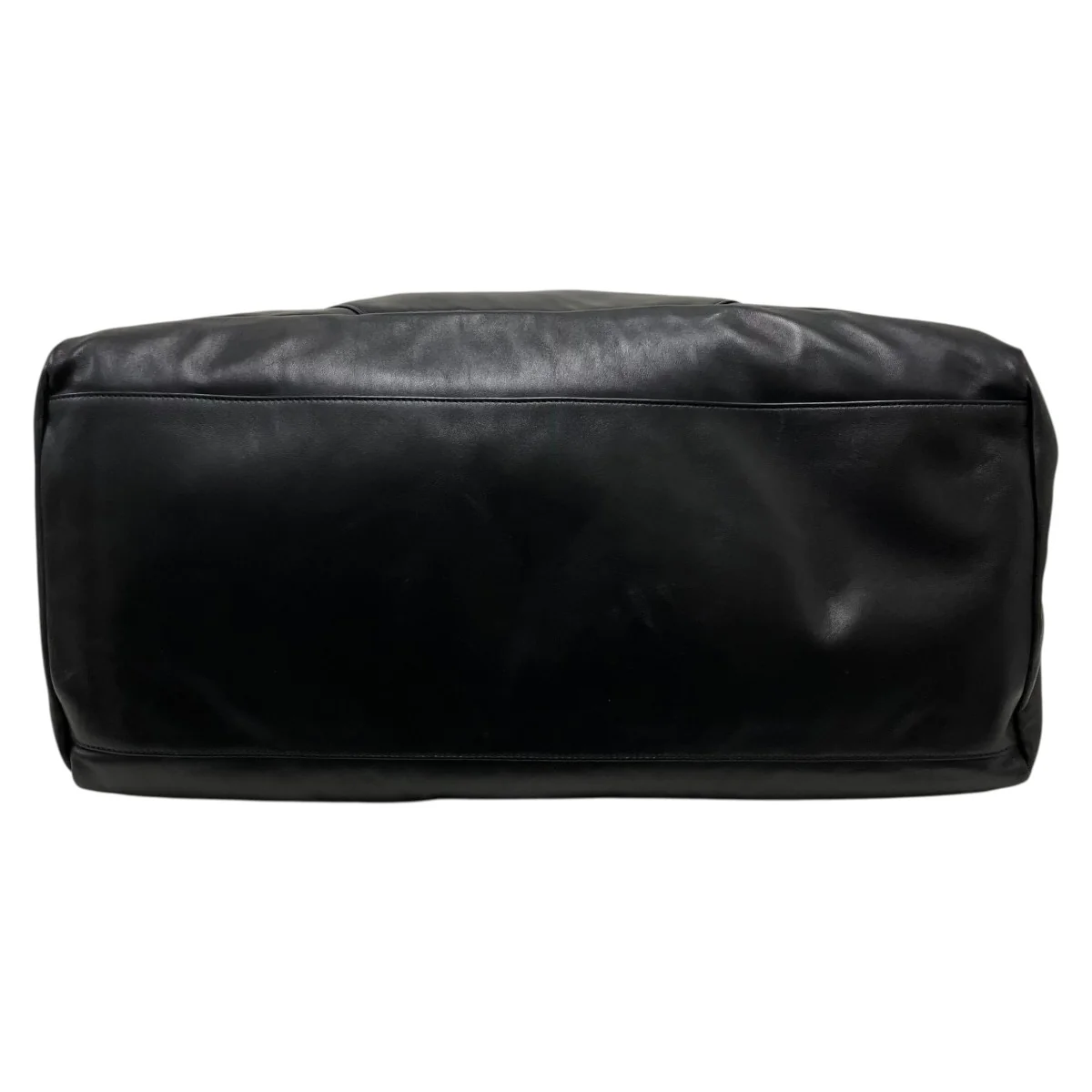 GYM BAG SMOOTH GLAMOUR LATHER BG BLACK レザージムバッグ - Image 4