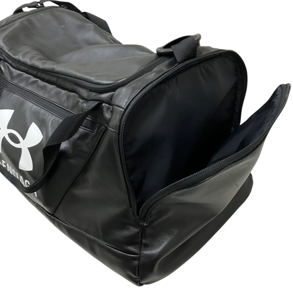 GYM BAG SMOOTH GLAMOUR LATHER BG BLACK レザージムバッグ - Image 6