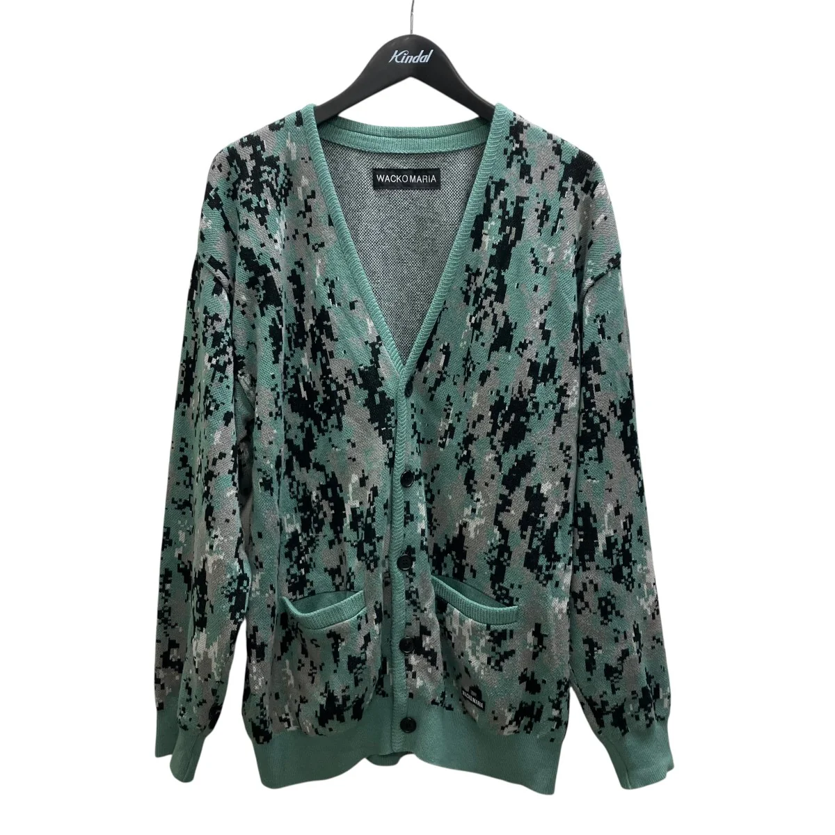26SSDIGITALCAMO JACQUARD CARDIGANデジカモカーディガン