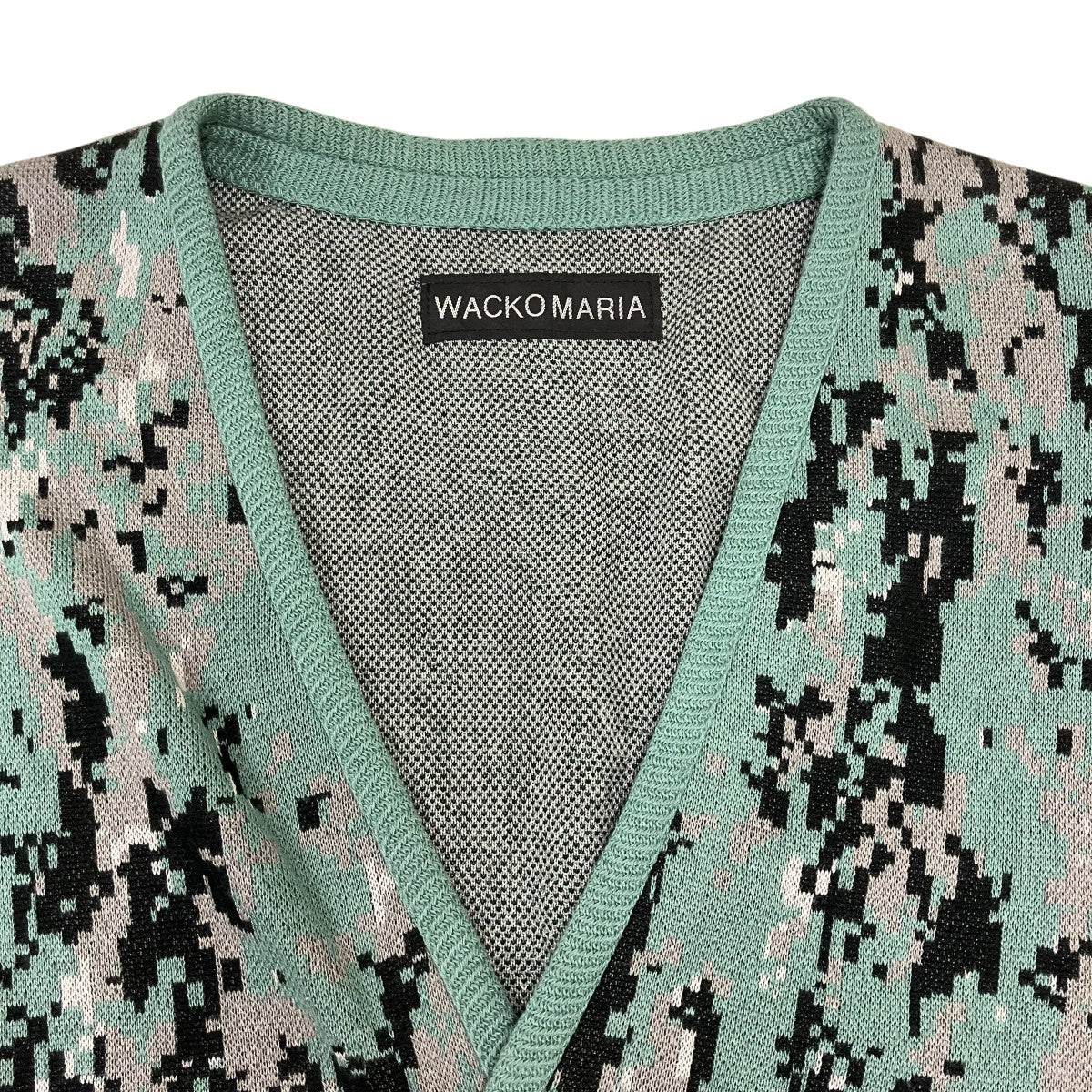 26SSDIGITALCAMO JACQUARD CARDIGANデジカモカーディガン - Image 6
