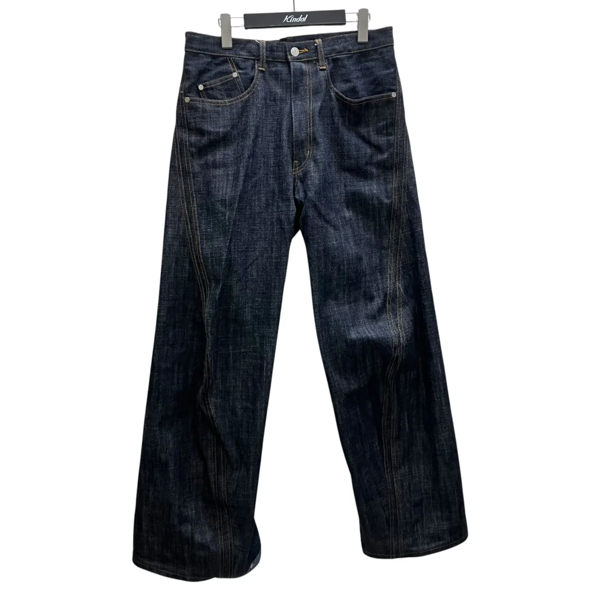 3D TWISTED WIDE LEG JEANデニムパンツ