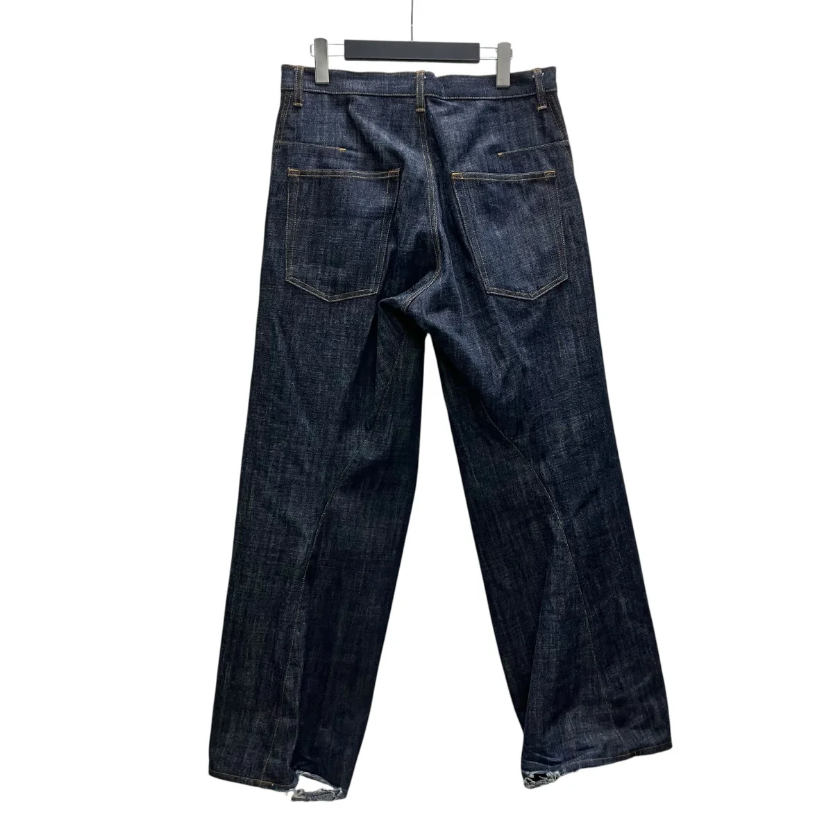 3D TWISTED WIDE LEG JEANデニムパンツ - Image 2