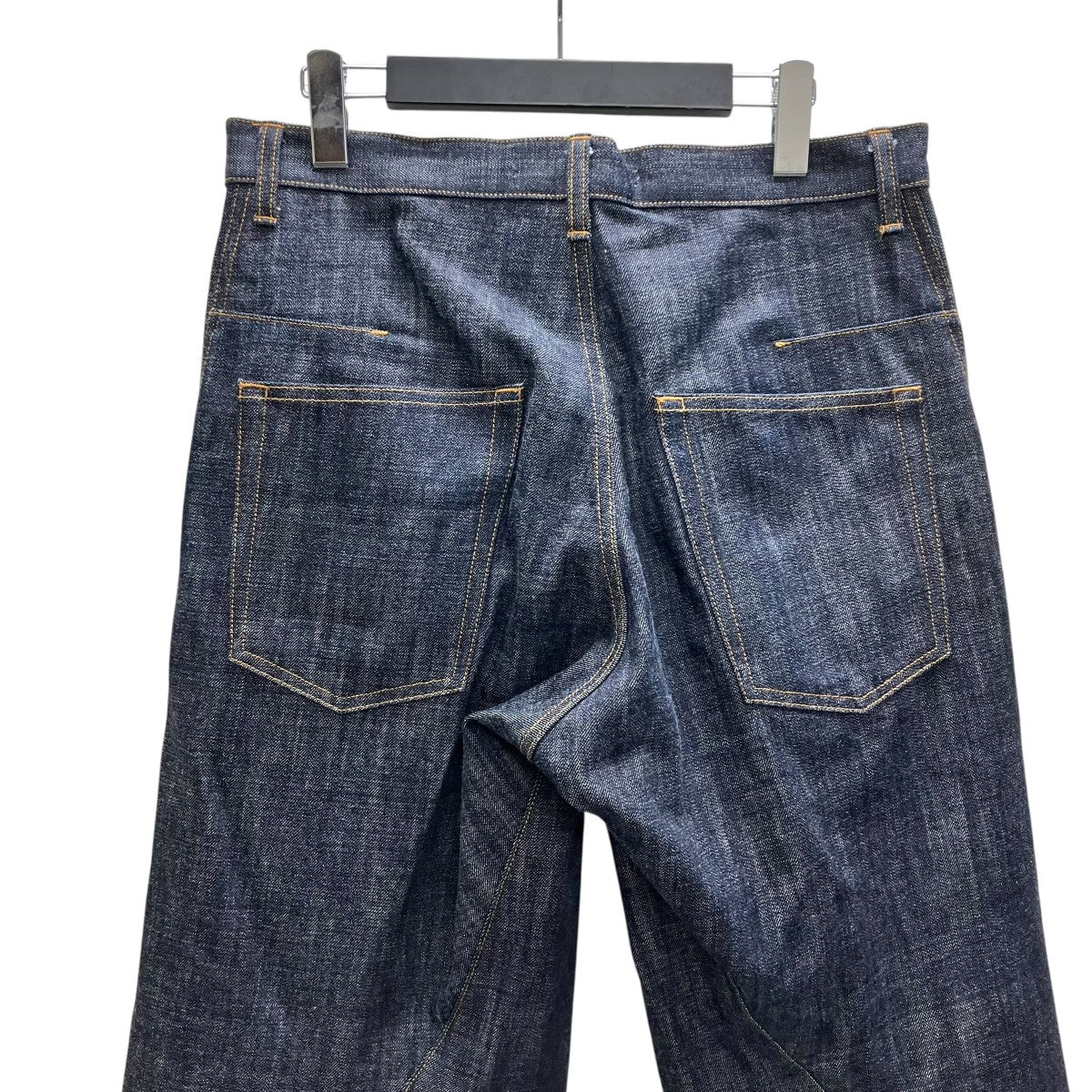 3D TWISTED WIDE LEG JEANデニムパンツ - Image 4