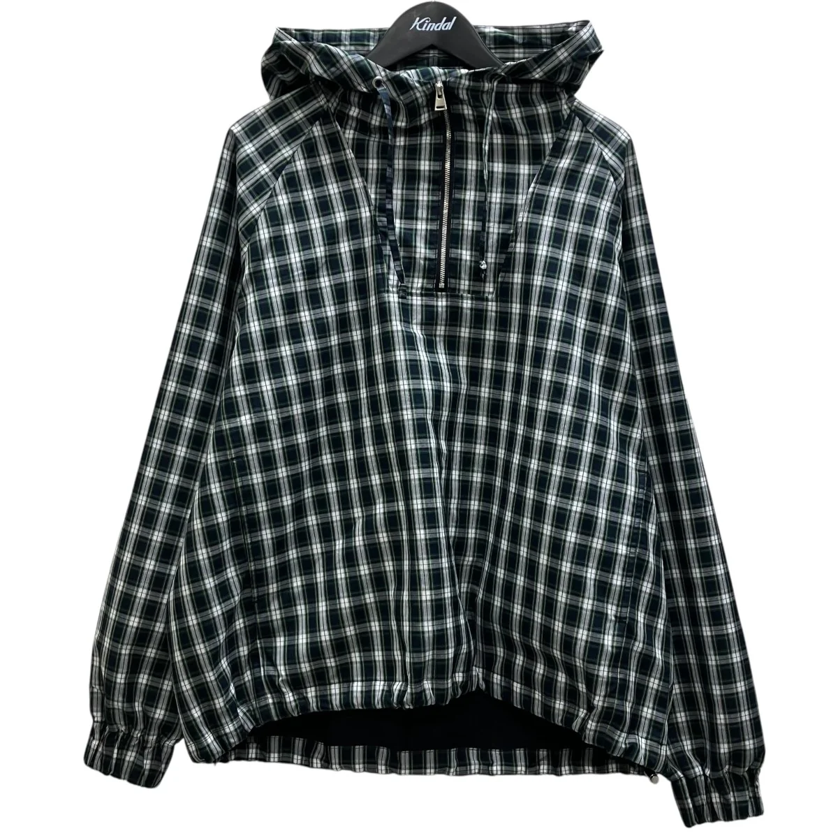 26SS STUDIOUS別注 OFFICE ANORAK チェックアノラックジャケット