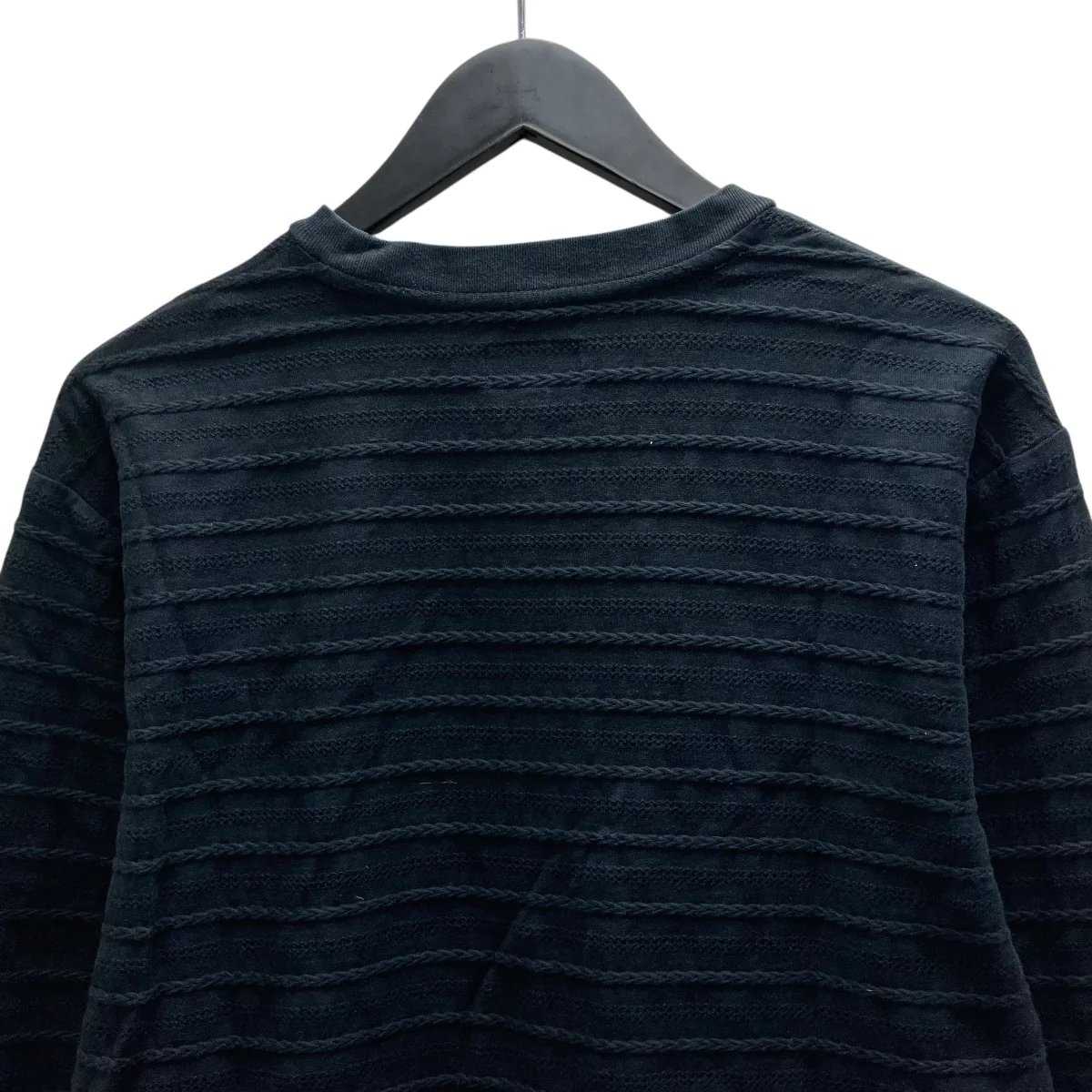 Rope stripe L S Top胸ロゴカットソー - Image 4
