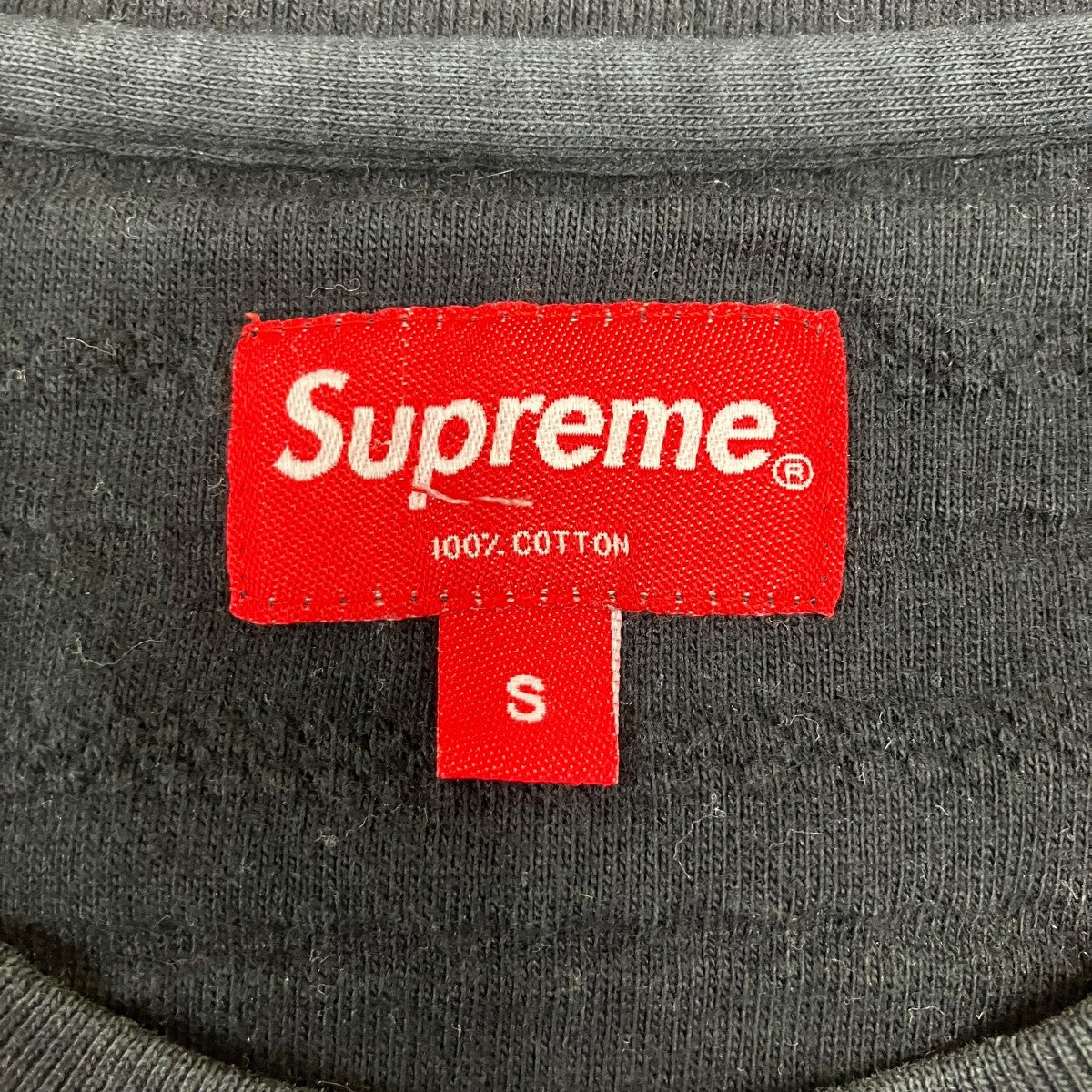 Rope stripe L S Top胸ロゴカットソー - Image 6