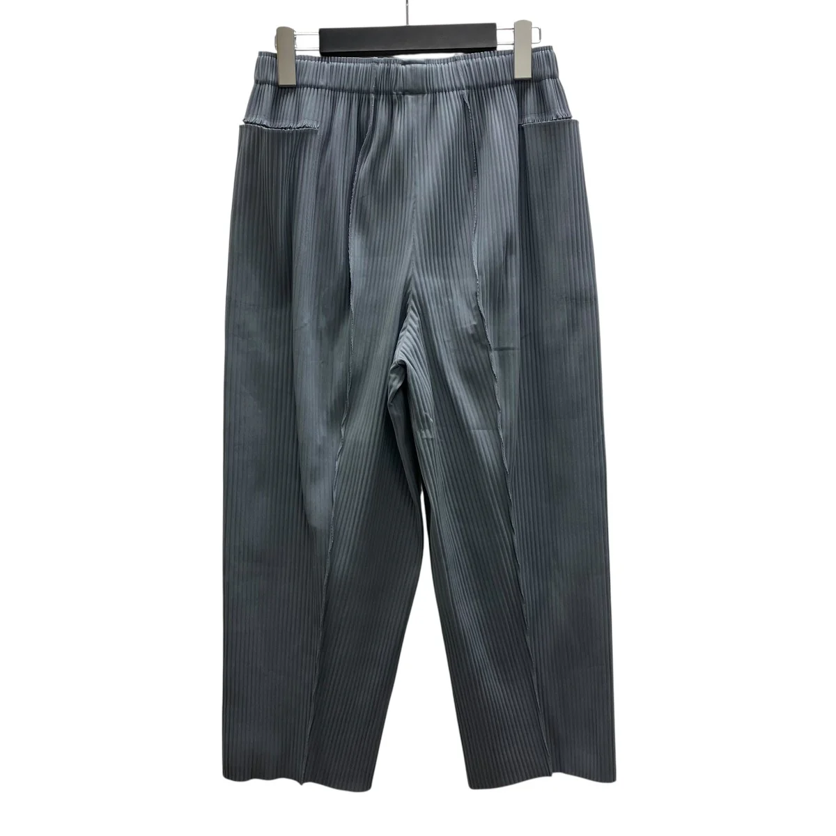 FINE KNIT PLEATS COLOR 1 プリーツパンツ - Image 2