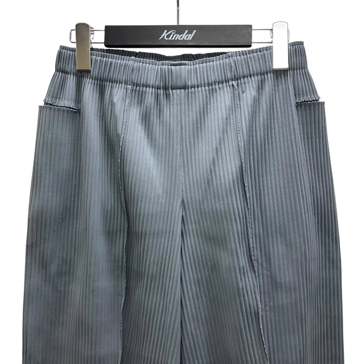 FINE KNIT PLEATS COLOR 1 プリーツパンツ - Image 3