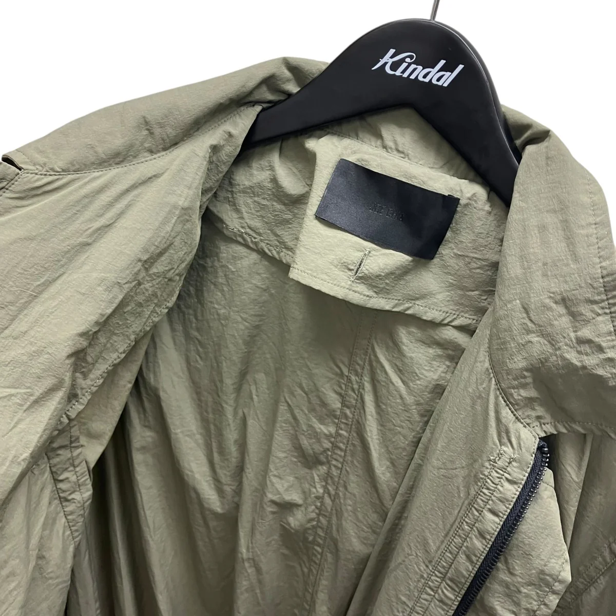 Woven Oversized Long Hooded Jacket ロングジャケット - Image 4