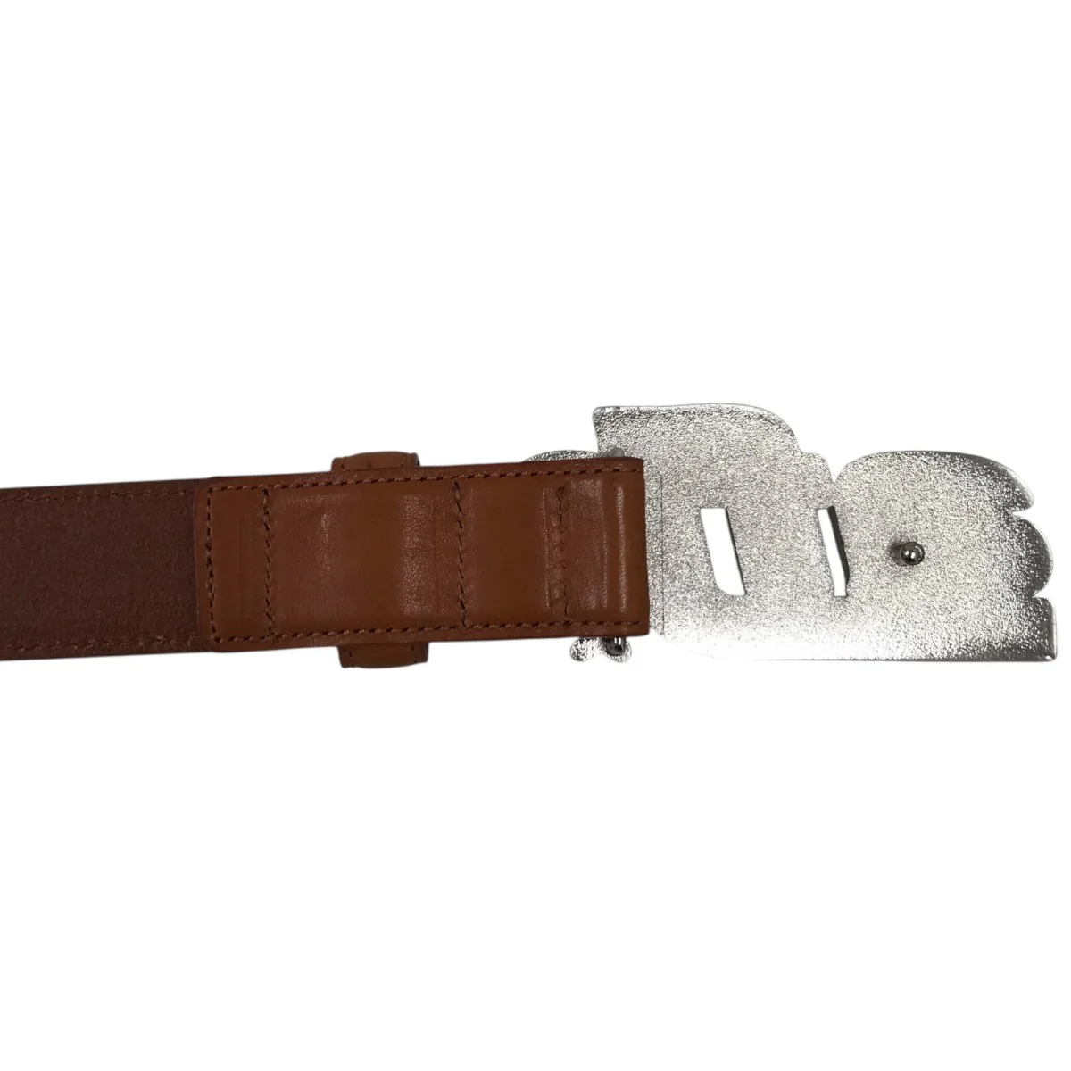 BUCKLE BELTロゴレザーベルト - Image 4