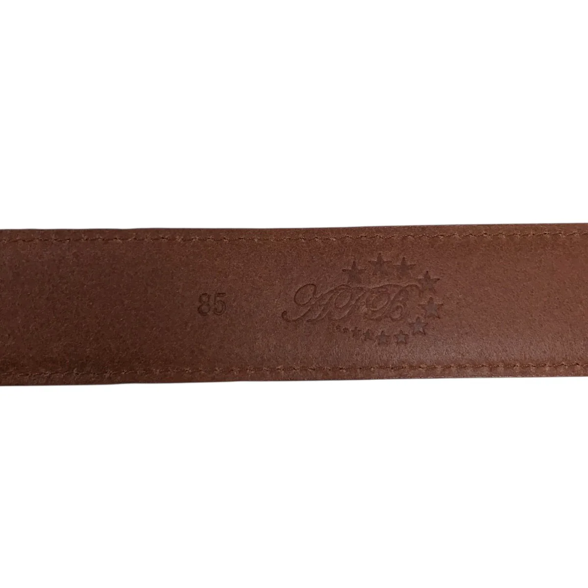 BUCKLE BELTロゴレザーベルト - Image 5