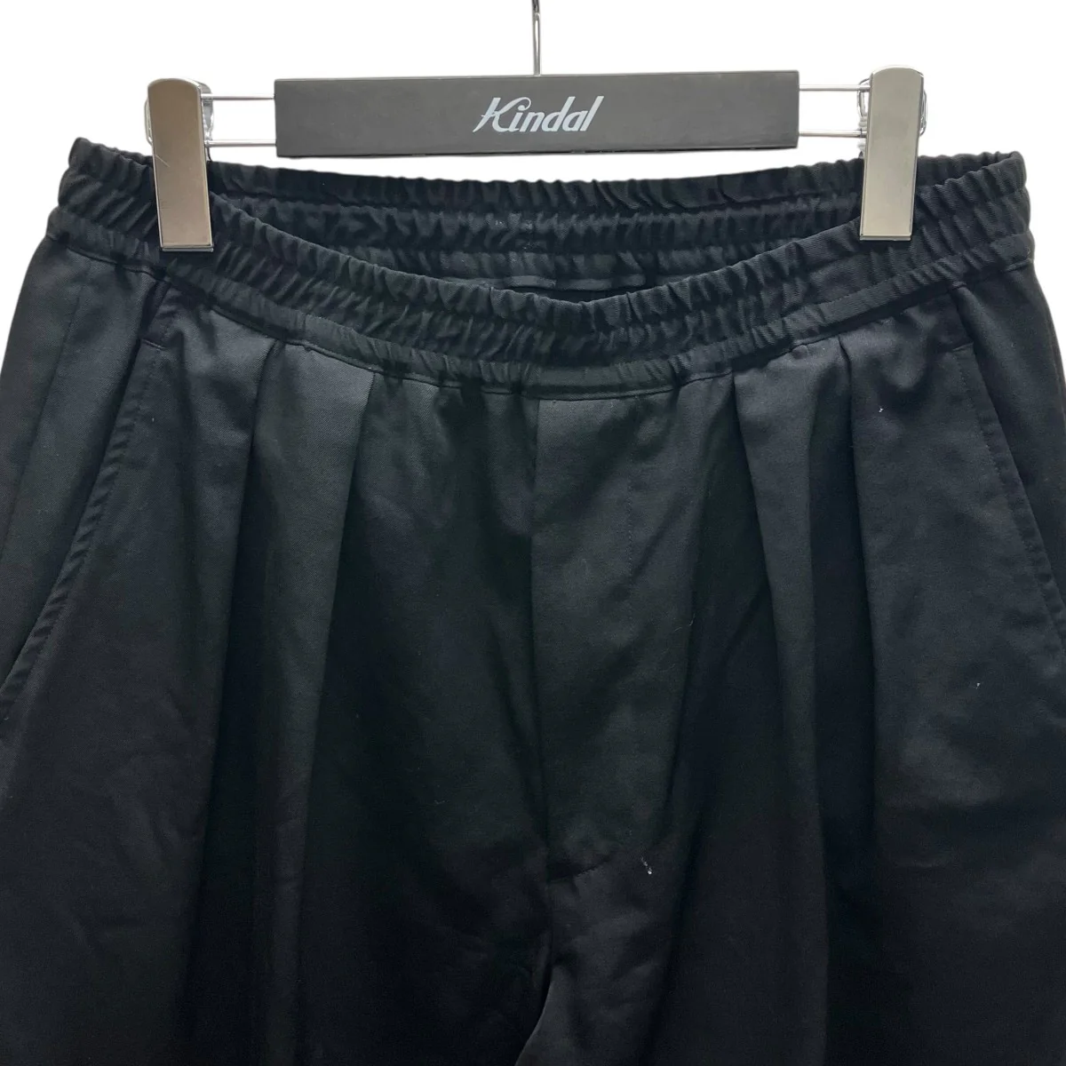 Scale Off Gabardine Two Tuck Wide Trousers タックワイドパンツ - Image 2