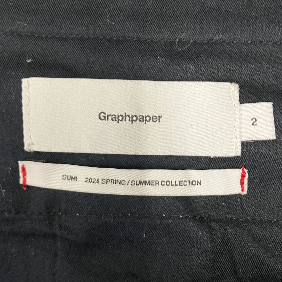 Scale Off Gabardine Two Tuck Wide Trousers タックワイドパンツ - Image 5