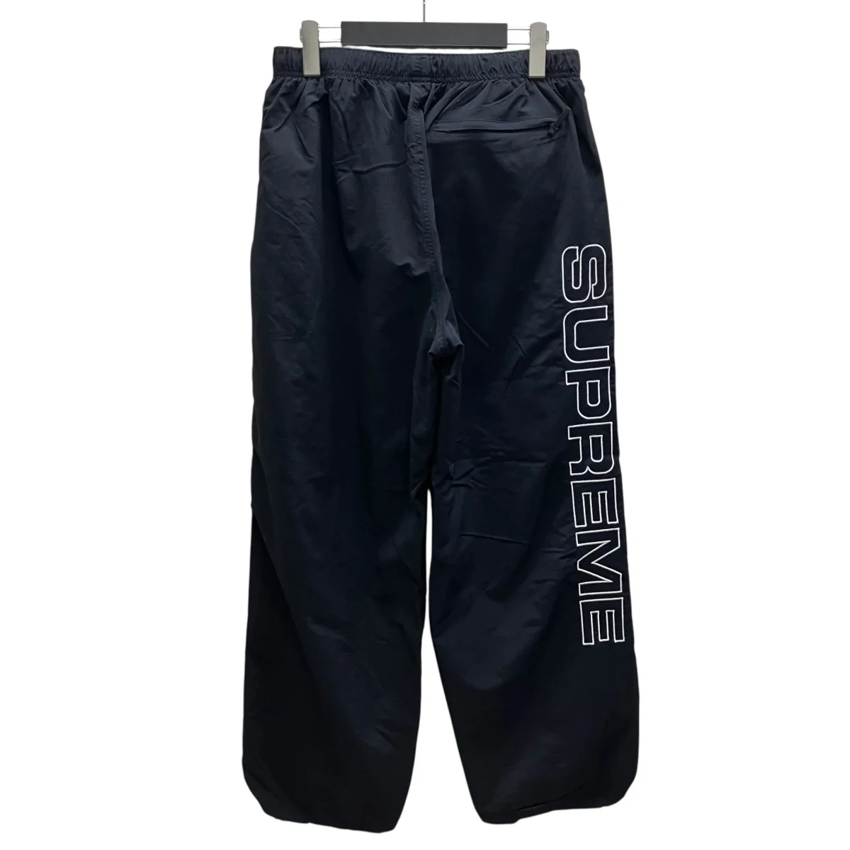 25AWspellout embroid ered track pantナイロンパンツ - Image 4