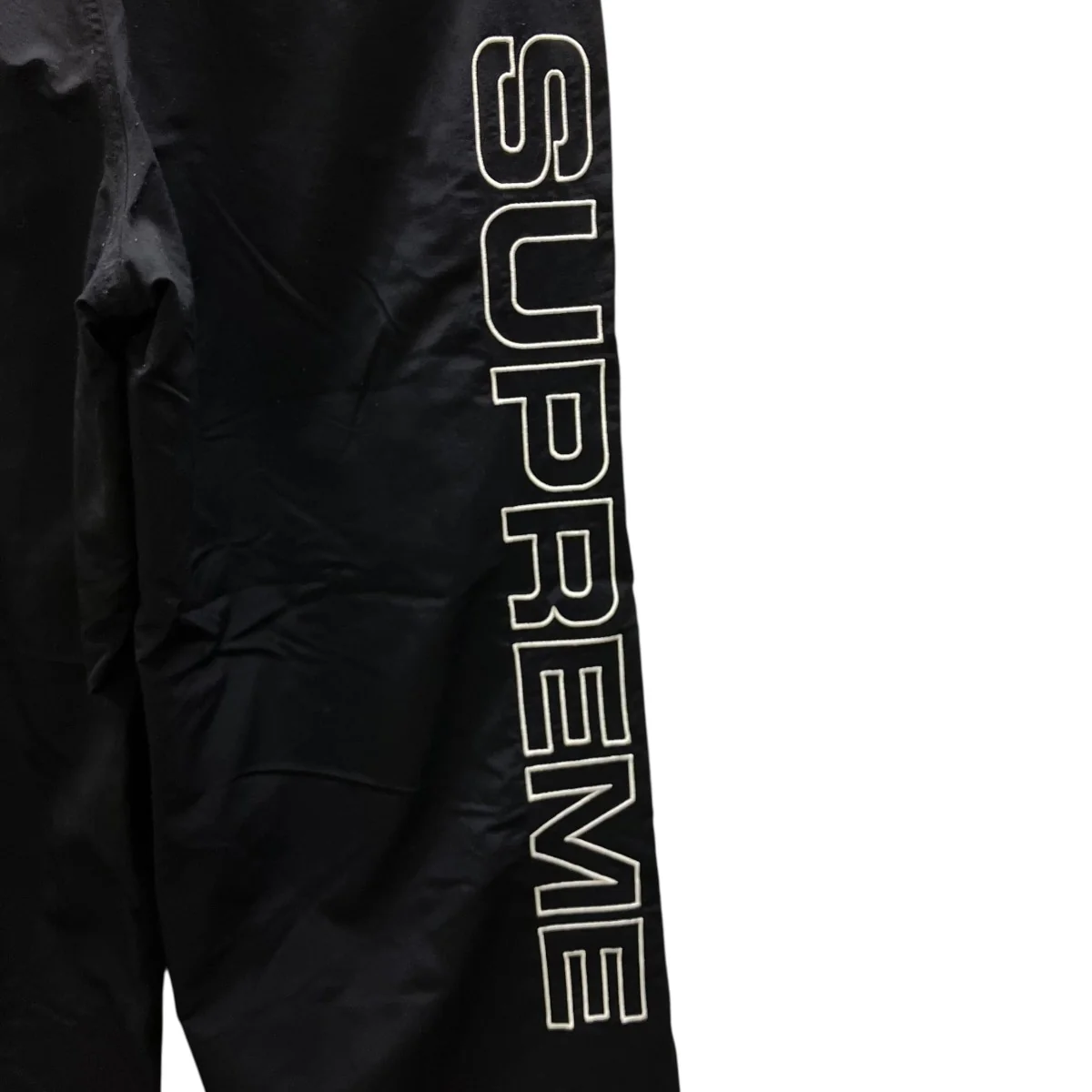 25AWspellout embroid ered track pantナイロンパンツ - Image 6