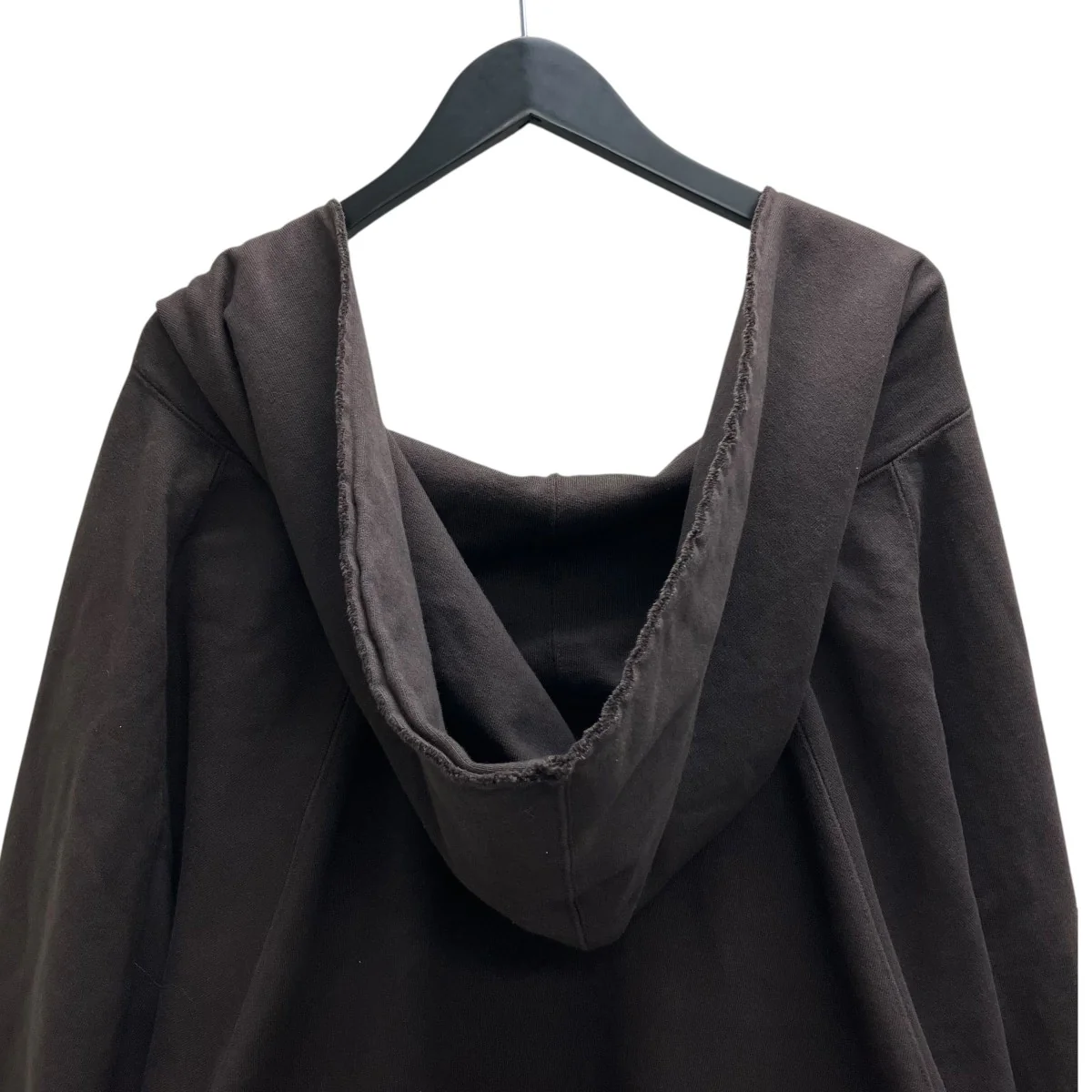25AW SWEAT HOODIE COAT BROWN ジップパーカー - Image 4