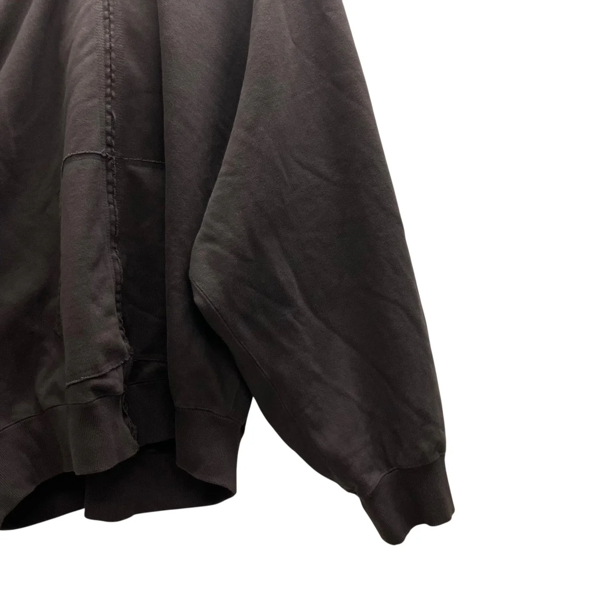 25AW SWEAT HOODIE COAT BROWN ジップパーカー - Image 5