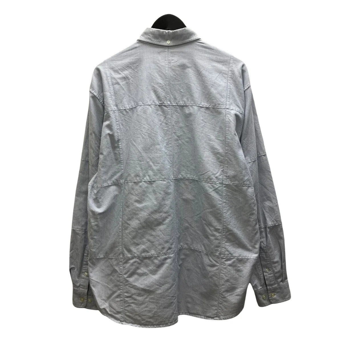 Patchwork Oxford Shirt長袖シャツ - Image 2