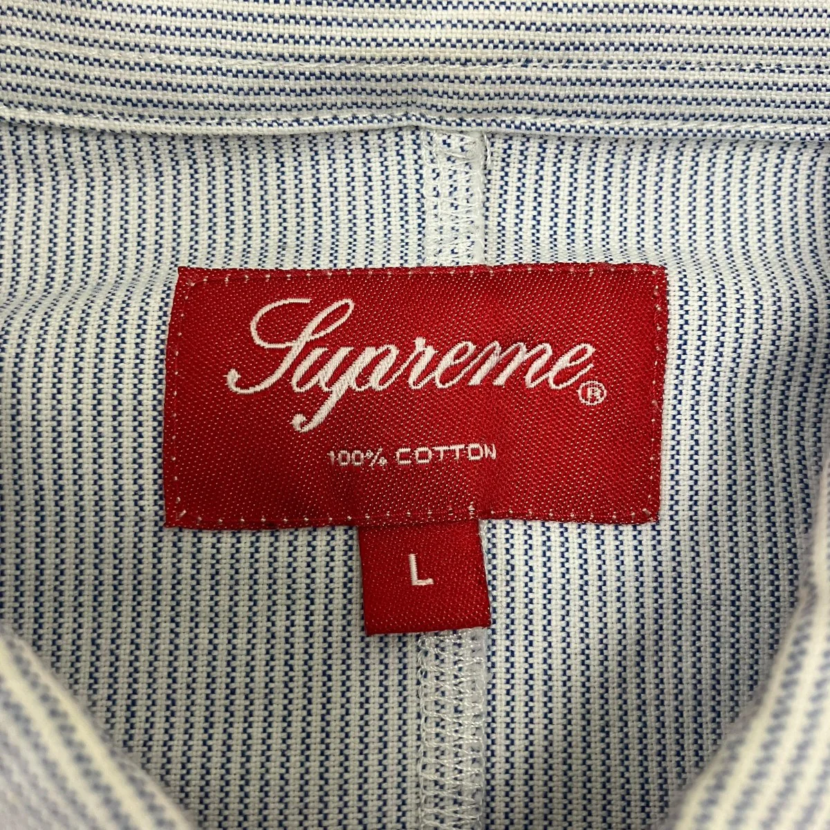 Patchwork Oxford Shirt長袖シャツ - Image 5