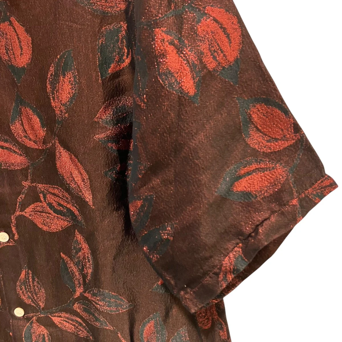 22SS「Half Sleeve Jacquard Blouse」シャツ - Image 4