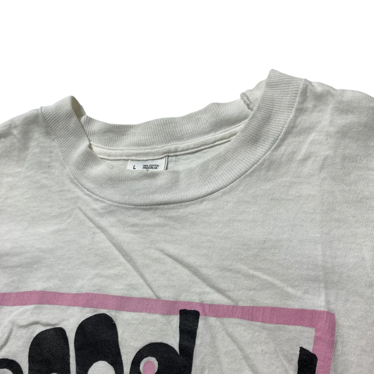90s Good Golly Miss Mollyコットンフロントプリント半袖Tシャツ - Image 3