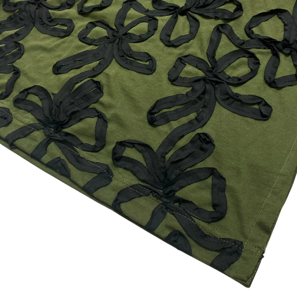 25SS綿天竺刺繍TシャツTO T018 - Image 5