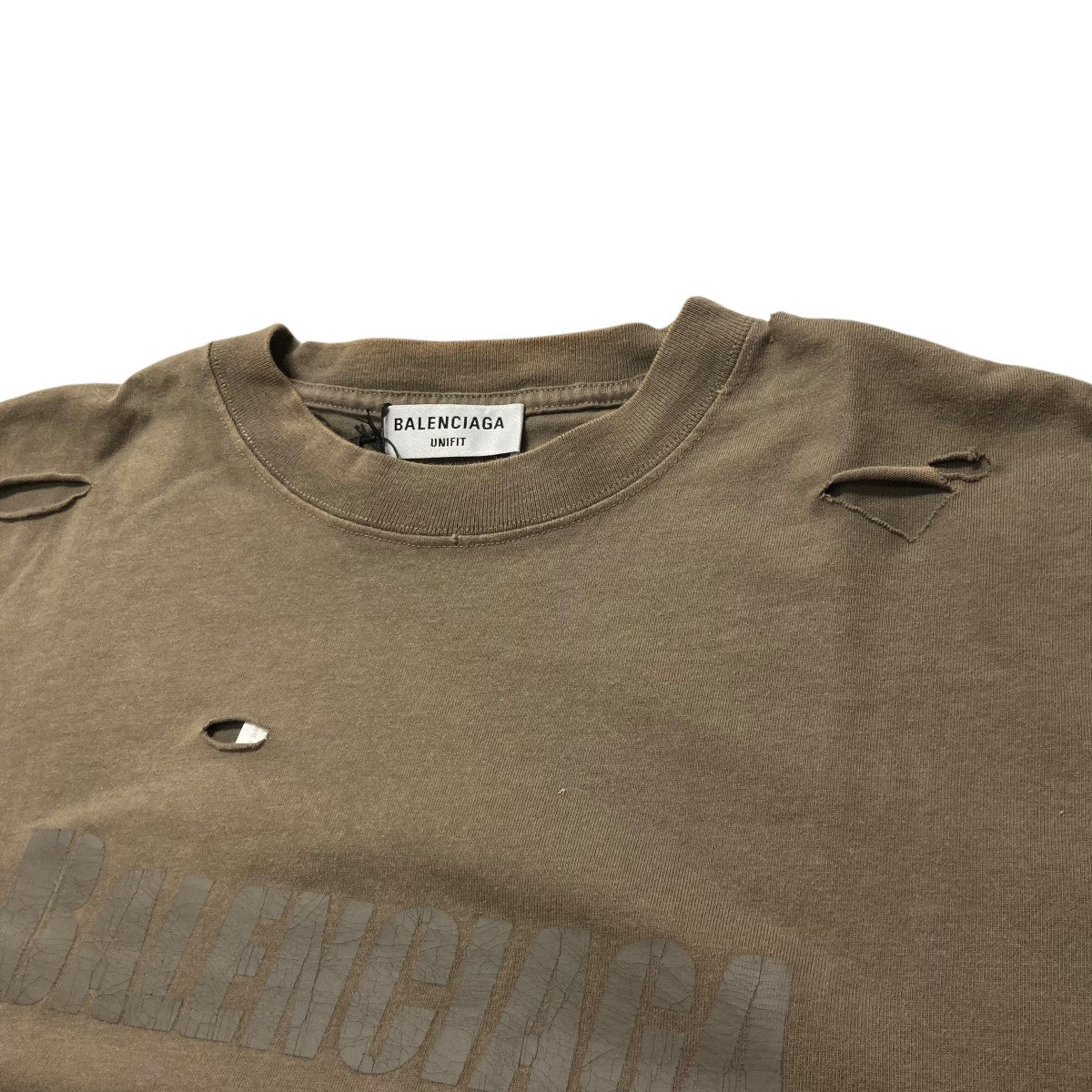 21SSデストロイ 加工ダメージコットンTシャツ651795 - Image 3