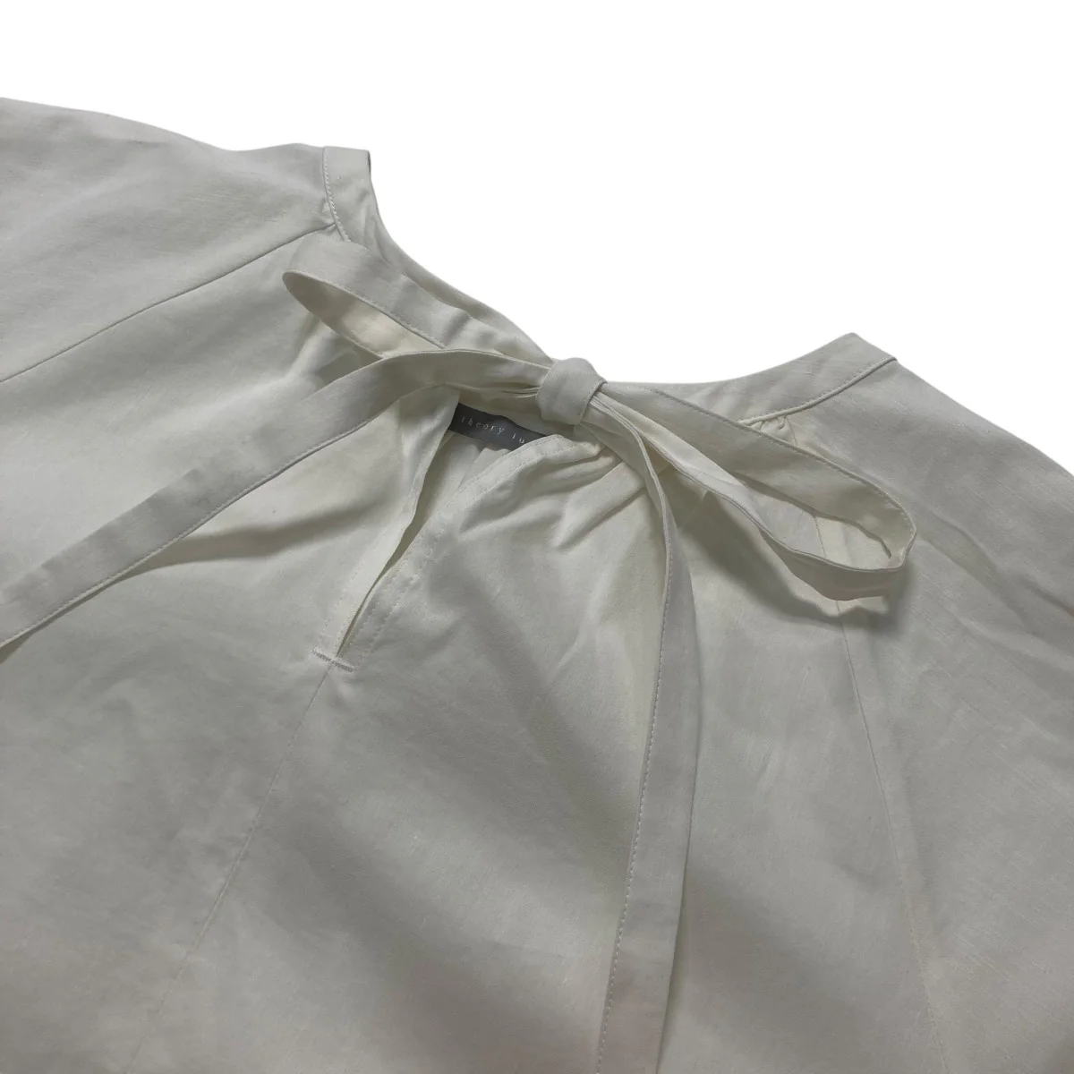 Crisp Linen Kay半袖ブラウス03 3208231 - Image 3