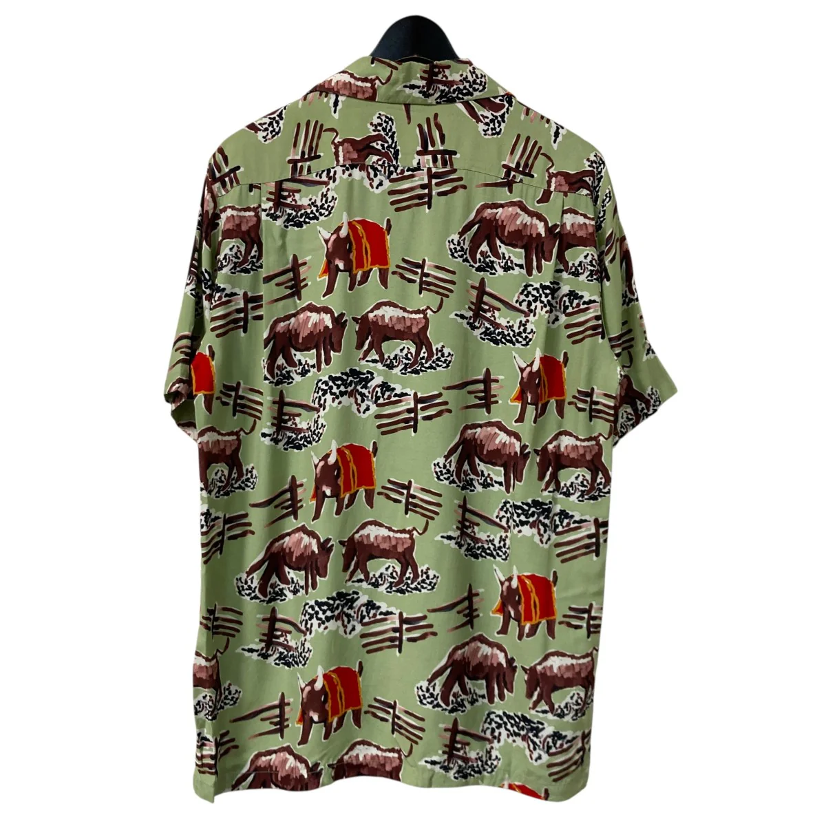 BULL FIGHT ALOHA SHIRTアロハシャツ - Image 2