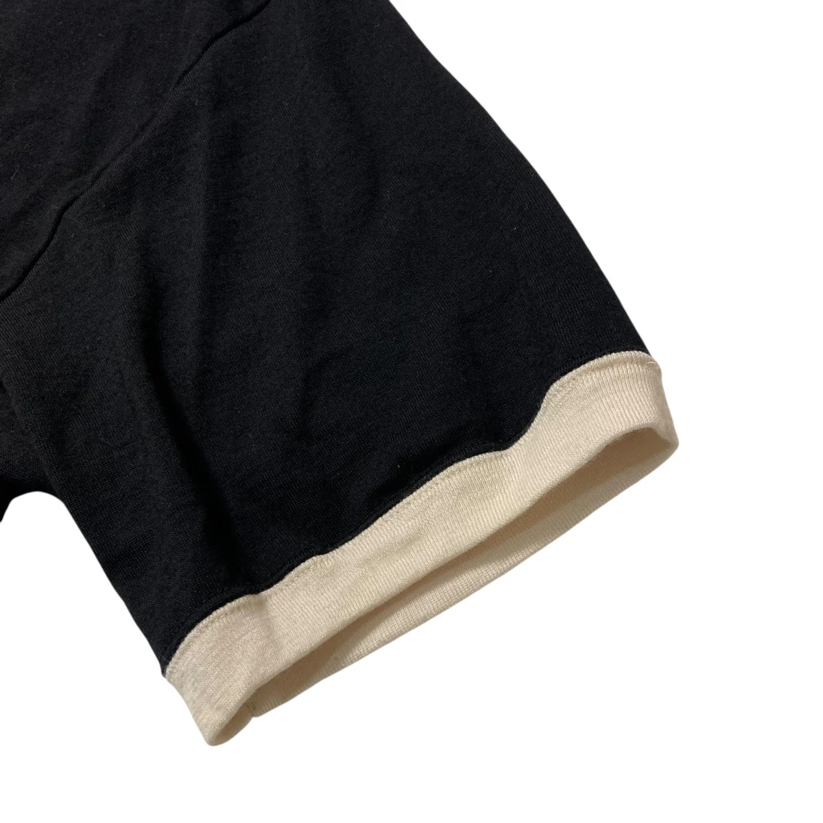25SSMERCKX CB ZIP P.O. S Sチェッカー柄半袖ニット0125105010007 - Image 4