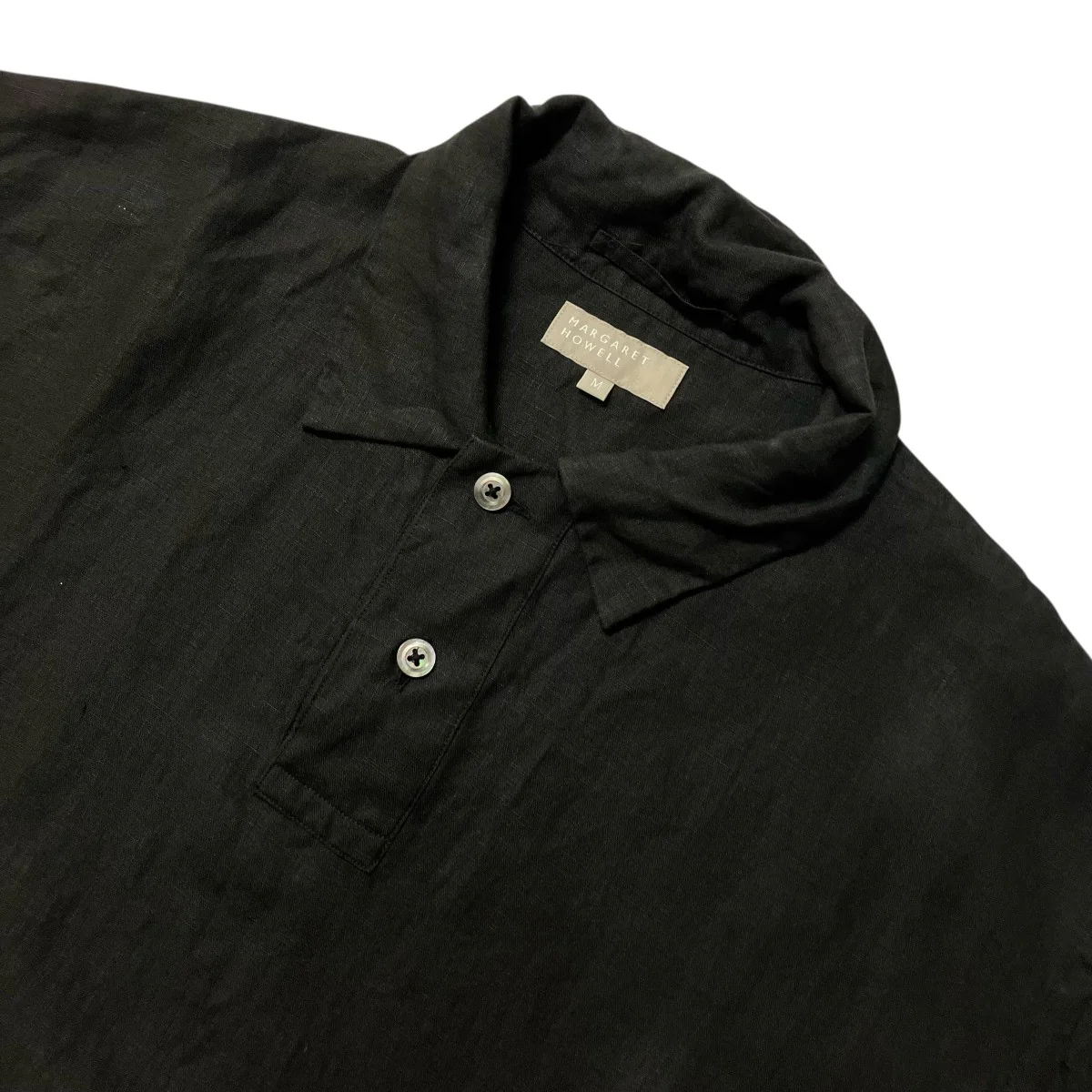 22SSSHIRTING LINEN S Sポロシャツ579 2150016 - Image 3
