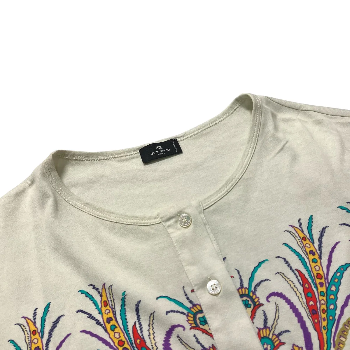 グラフィック ヘンリーネック Tシャツノースリーブカットソー241 WRJB0001 AJ009 - Image 3