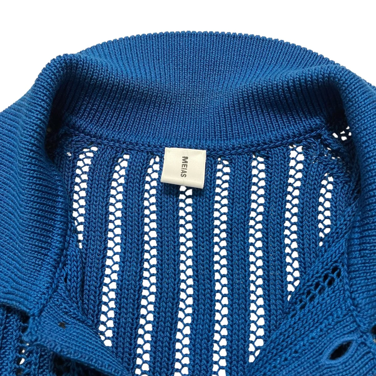 CORD YARN MESH CD CACDメッシュニット半袖シャツCACD 5S06 - Image 6