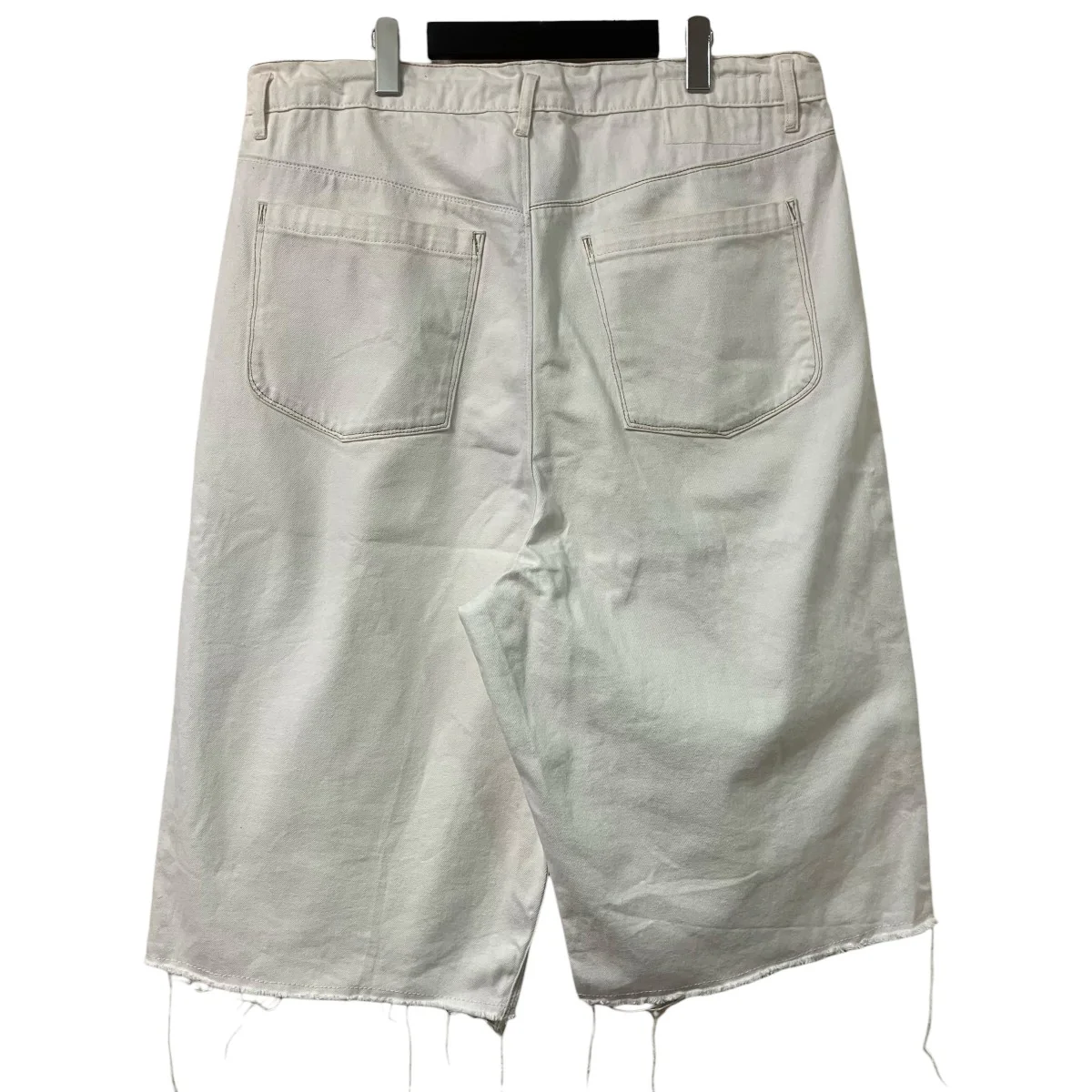 BIG SHORTS OFF-WHITEショートデニムCF.19.06.04.01 - Image 2