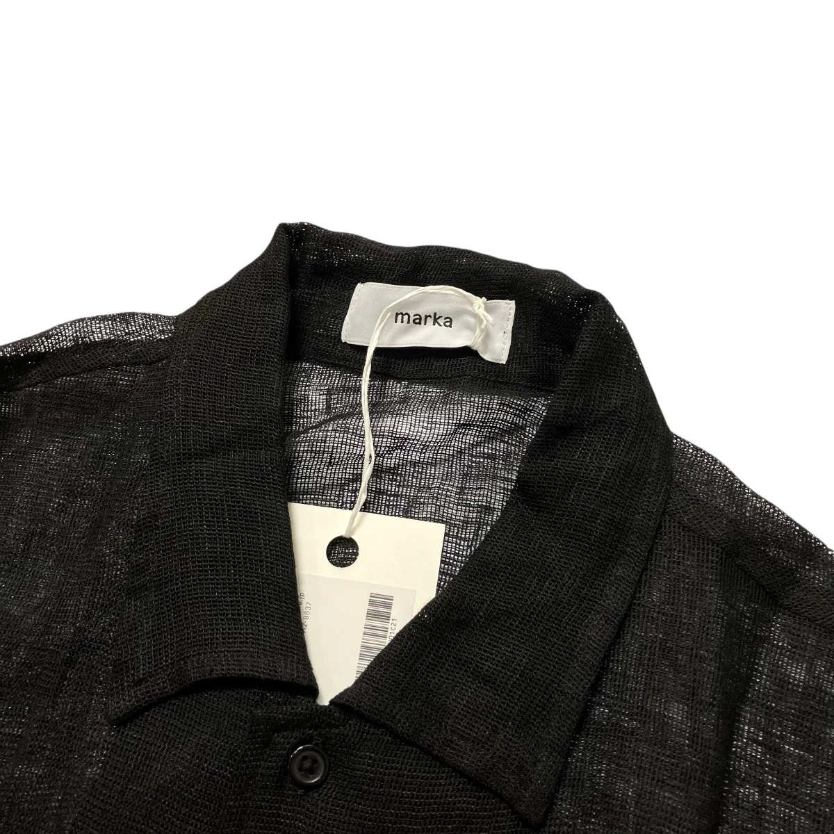 25SSLINEN MESH SHIRTメッシュシャツM25A19SH01C - Image 3