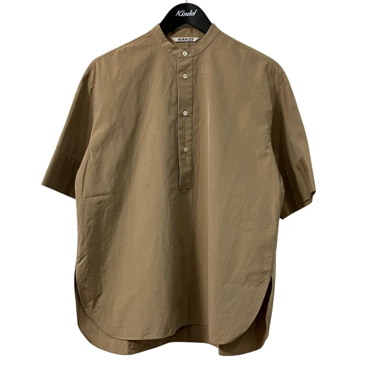 21SSWASHED FINX RIPSTOP CHAMBRAY HALF SLEEVED SHIRTS半袖シャツA21SS06FL