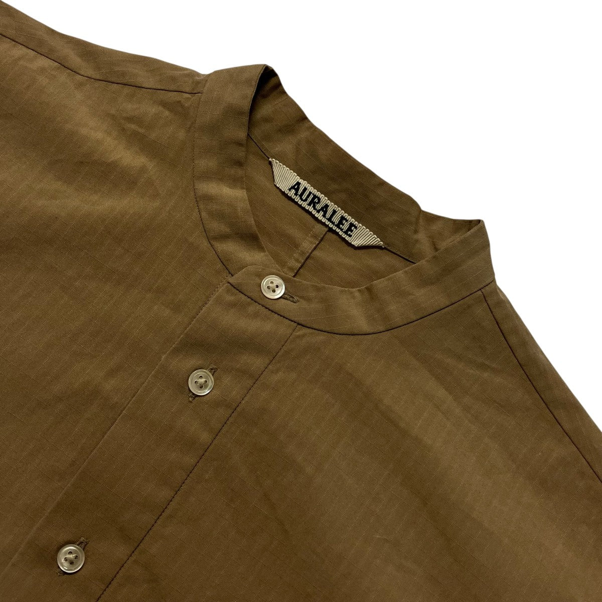21SSWASHED FINX RIPSTOP CHAMBRAY HALF SLEEVED SHIRTS半袖シャツA21SS06FL - Image 3