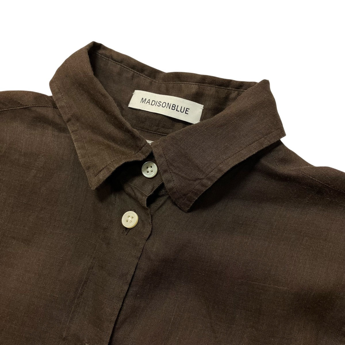 MADAME SHIRT LINENリネンシャツMB191 5741 - Image 3