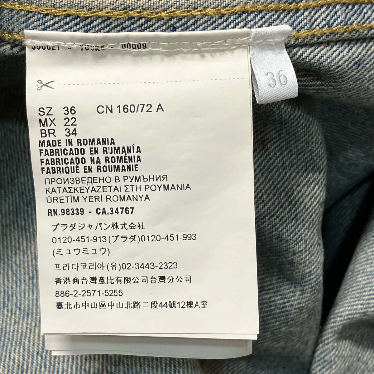 オーガニックデニム シャツ半袖デニムシャツGFC037 13Z6 - Image 6