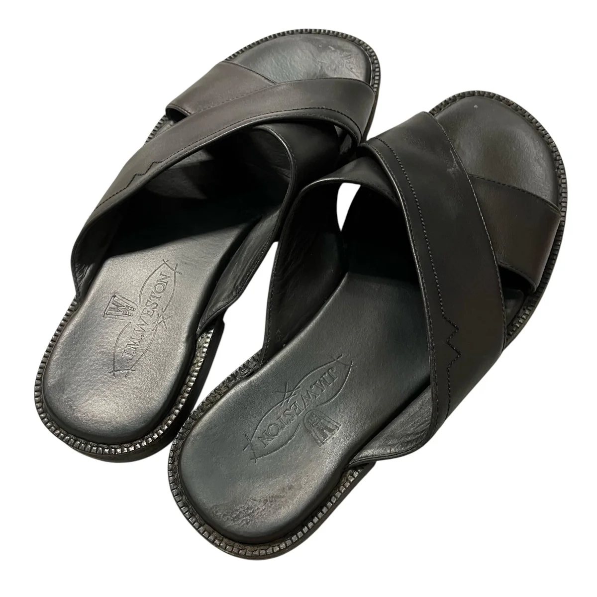 Double V sandalクロスレザーサンダル - Image 2