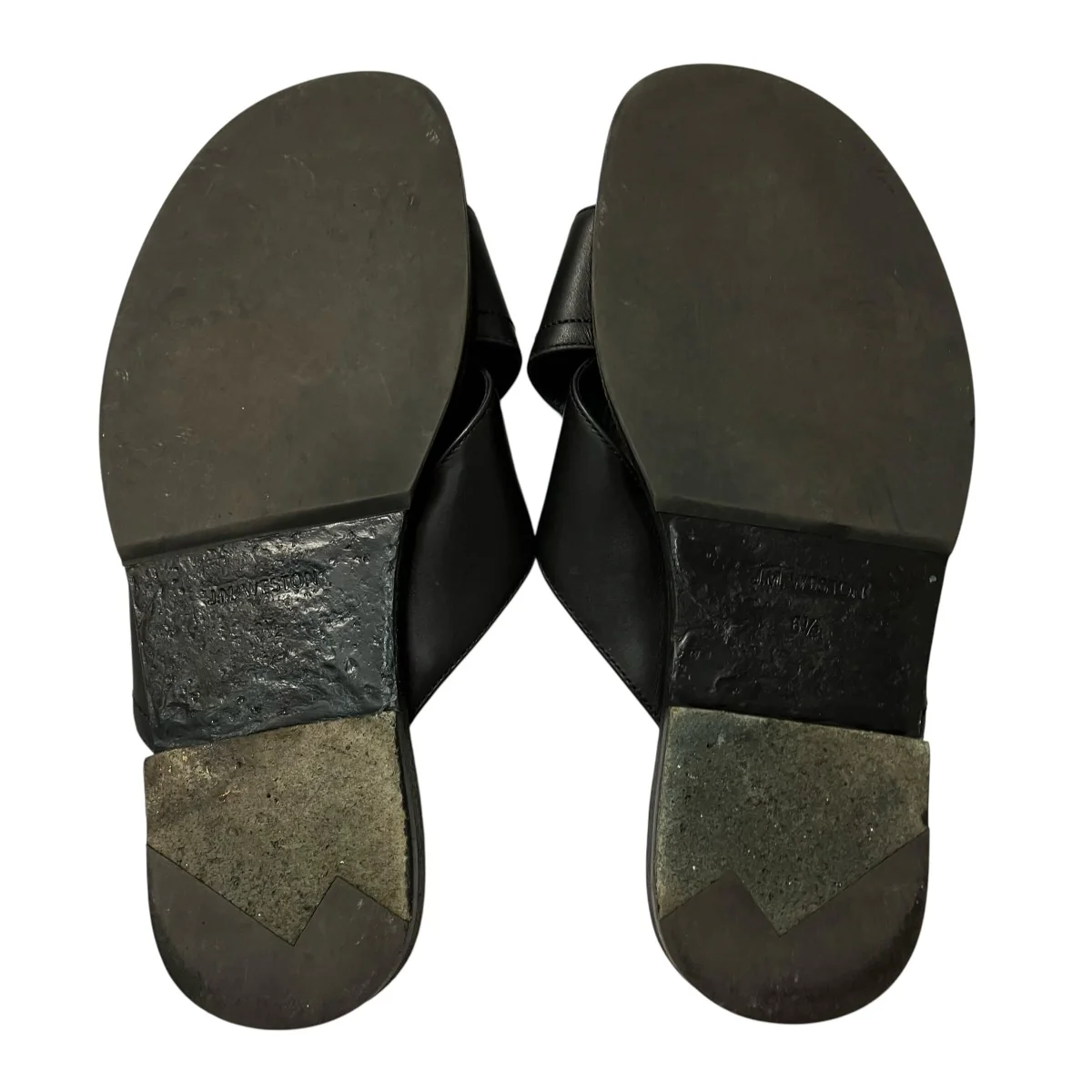 Double V sandalクロスレザーサンダル - Image 5