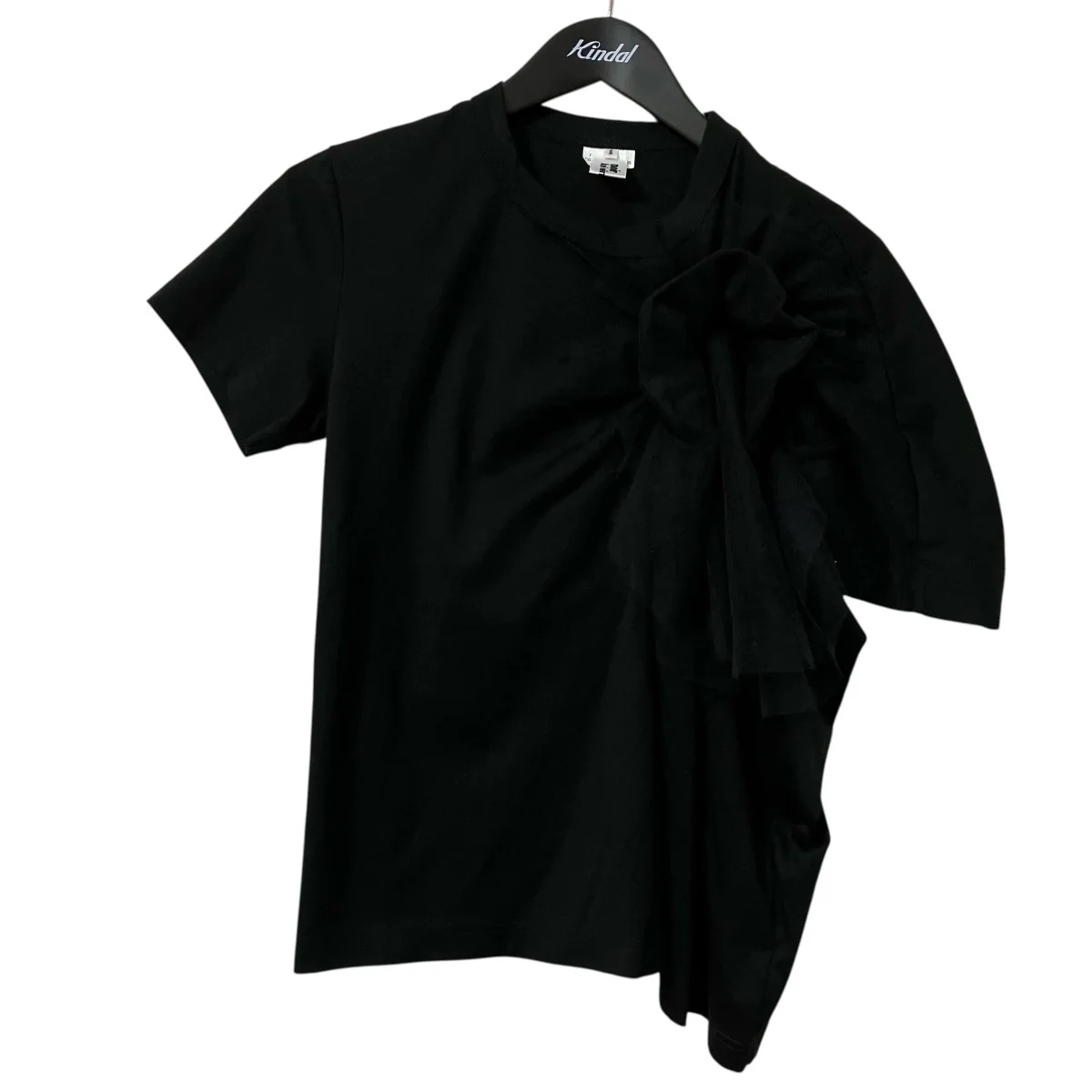 AD2022アシメントリーチュールデザインTシャツ3K-T016