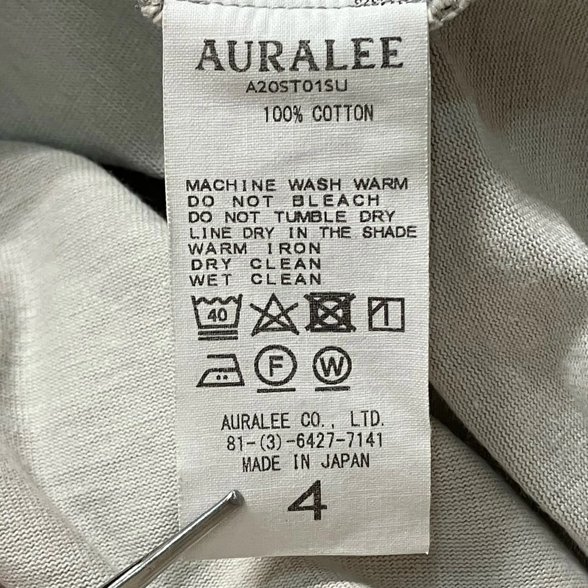 クルーネックＴシャツA20ST01SU - Image 7