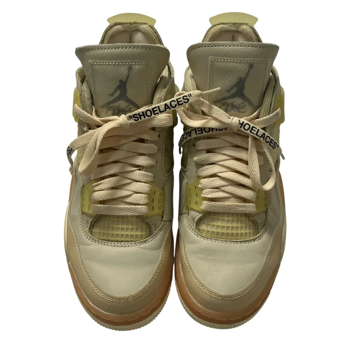 OFF WHITE WOMEN’S AIR JORDAN 4 SPハイカットスニーカーCV3988 100 - Image 3