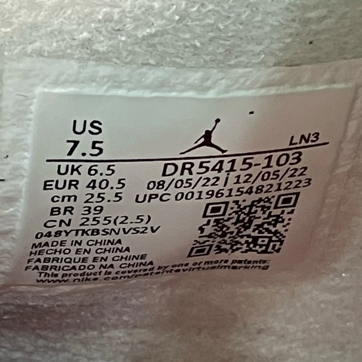 Air Jordan 4 Retro SPハイカットスニーカーDR5415 103 - Image 9
