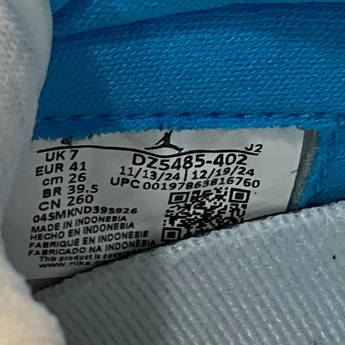 Air Jordan 1 Retro High OGハイカットスニーカーDZ5485 402 - Image 8