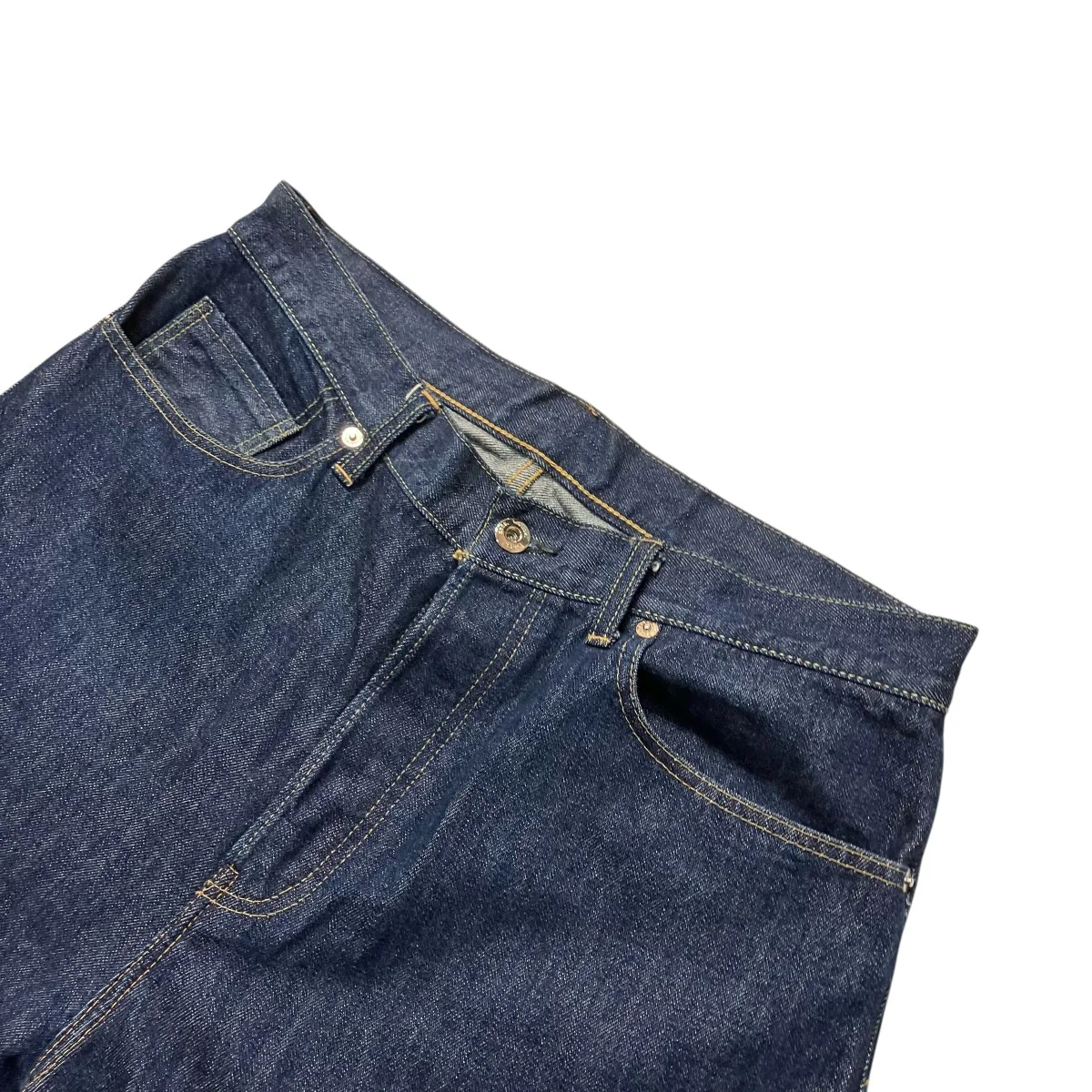 Cotton Silk Denim Pantsデニムパンツents DPT01 - Image 3